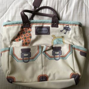 Levenger Charlotte Tote and Madeline Pouch